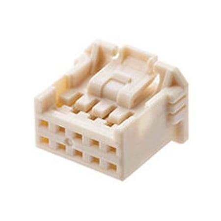 Molex Board Connector, 38 Contact(S), 2 Row(S), 0.079 Inch Pitch, Locking, Natural Insulator, Receptacle 5016463800